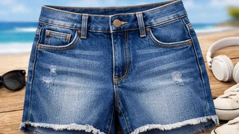 [TEEN-SHORTS-01] Teens Casual Denim Shorts